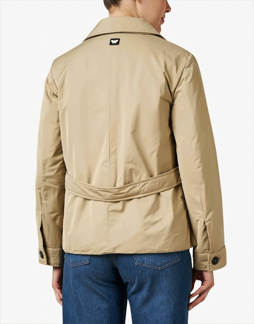 Max Mara Quilted Short Jacket With Classic Collar