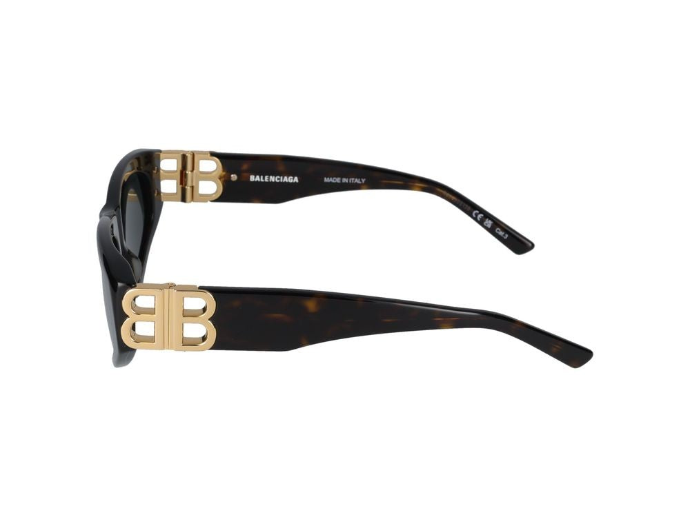 Balenciaga Sunglasses Bb0095s 002 Havana Gold Green 53/19/135