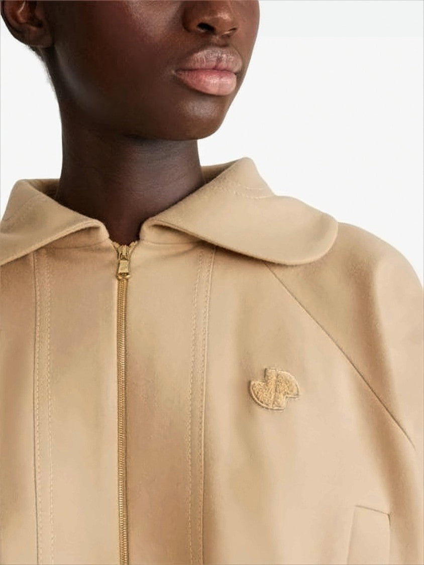 Patou Cropped Brown Jacket