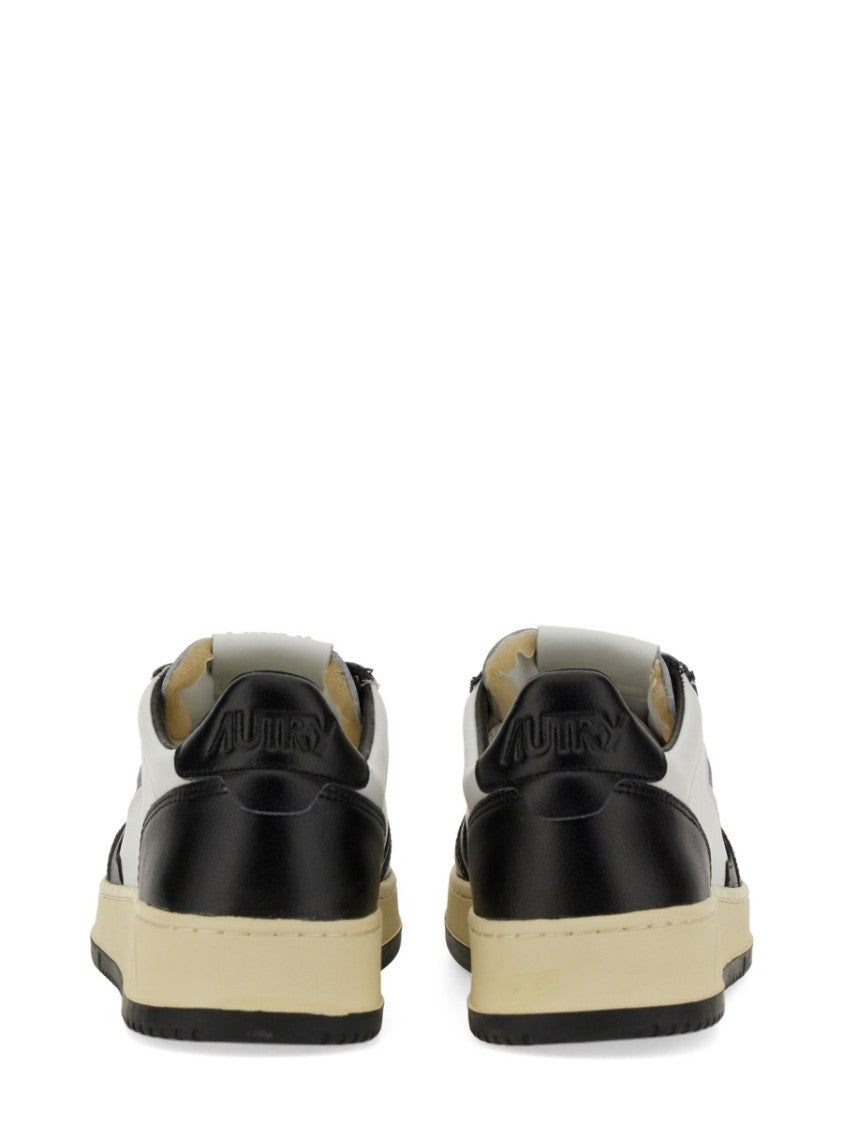 Autry Medalist Low Perforated Design Leather Sneakers