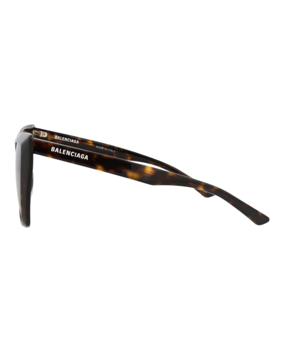 Balenciaga Cat Eye Sunglasses With Tortoiseshell Acetate Frame