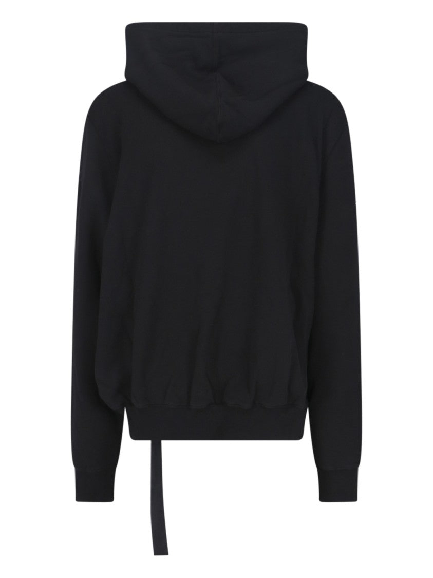 Drkshdw By Rick Owens "Hollywood" Hooded Sweatshirt – Black