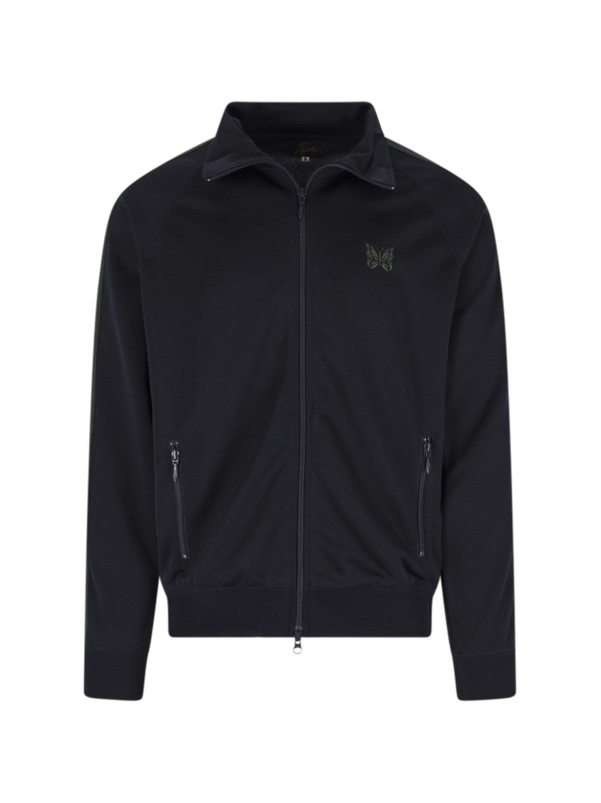 Needles Blue Zip Sweatshirt
