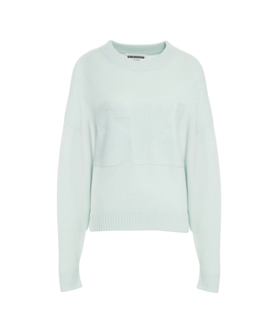 Crush Classic Fit Cashmere Sweater With Ribbed Details