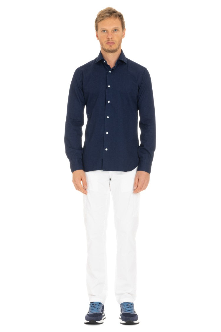 Barba Dark Denim Shirt Dandylife Line