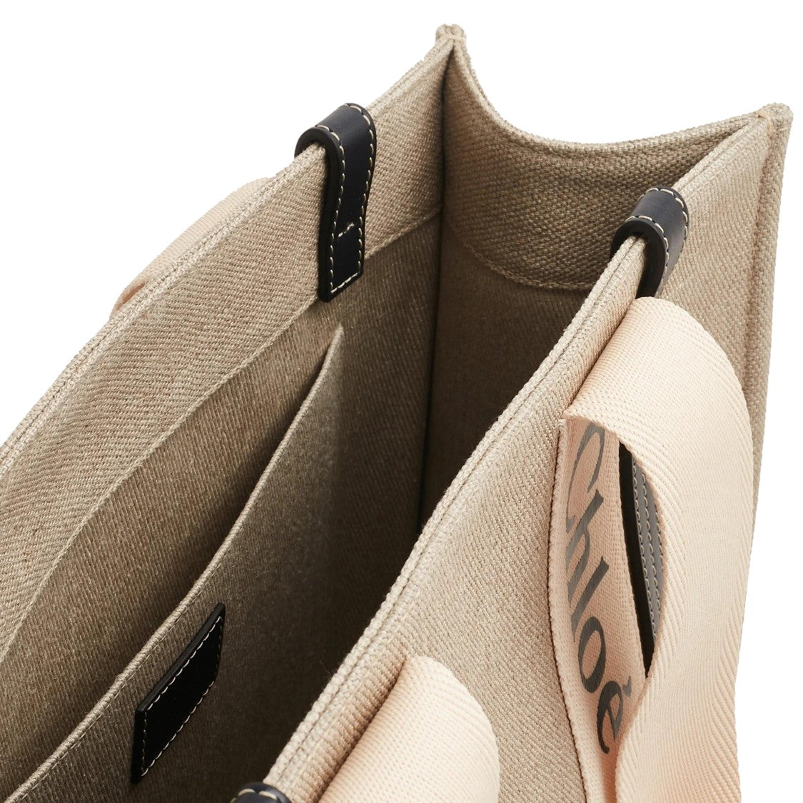 Chloé Medium Woody Tote Bag With Design