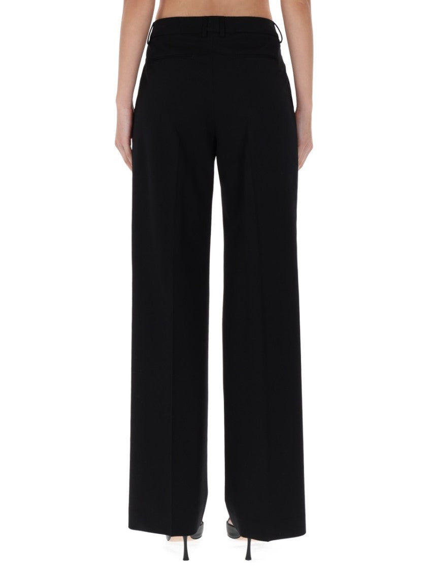 Pt Torino Lola High-Waisted Wide-Leg Pants