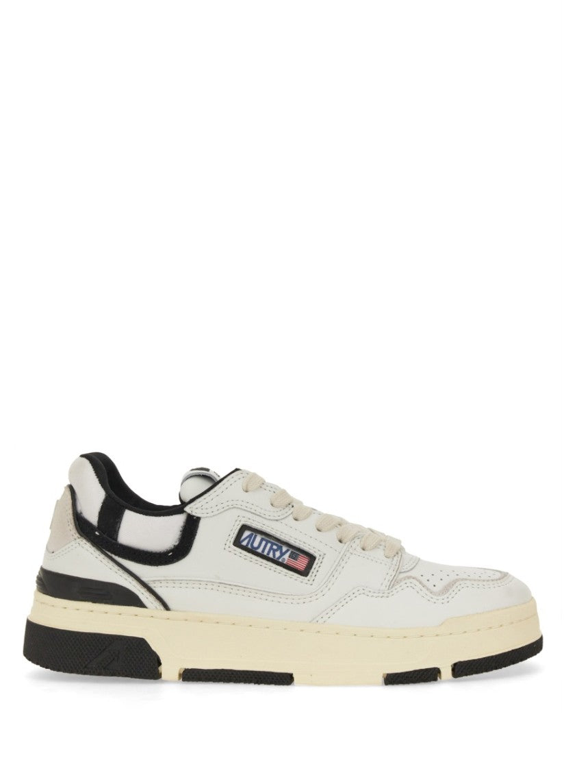 Autry Classic Low-Top Sneakers With Cow Leather And Suede Accents