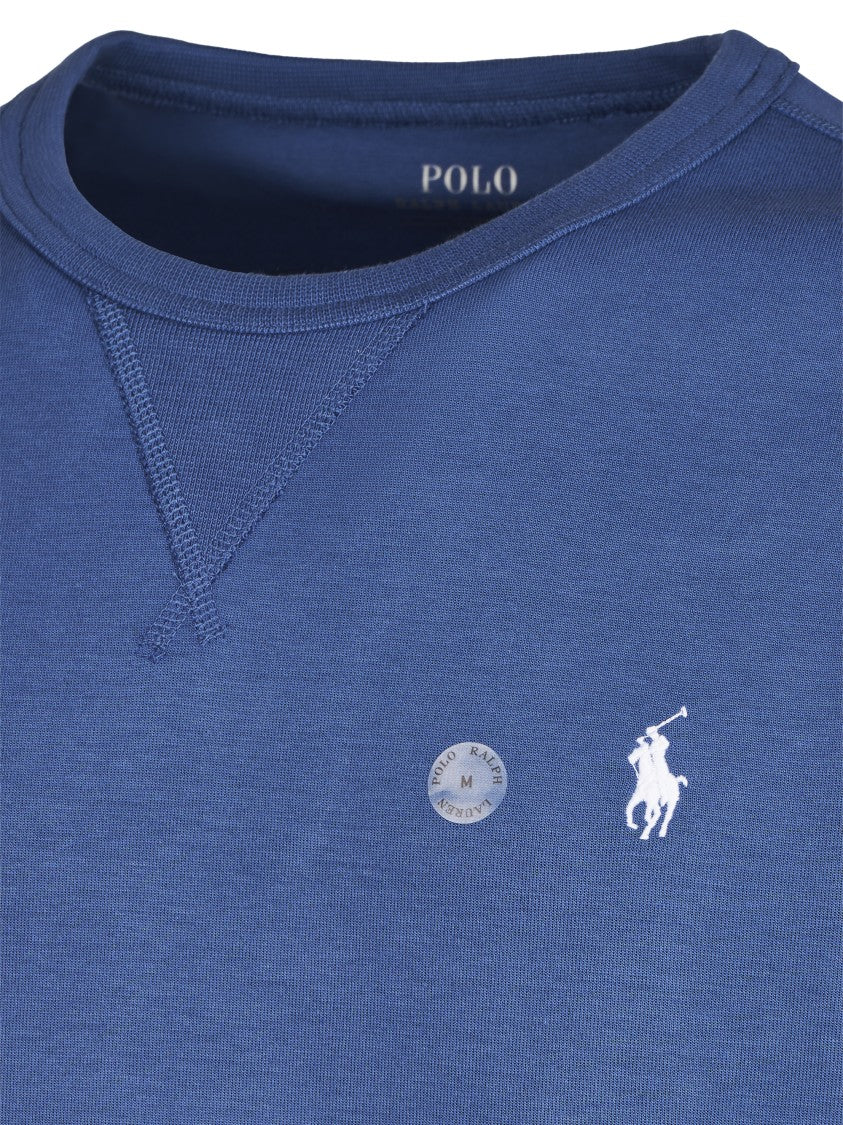 Polo Ralph Lauren Relaxed Fit Crew Neck Sweater With Ribbed Details
