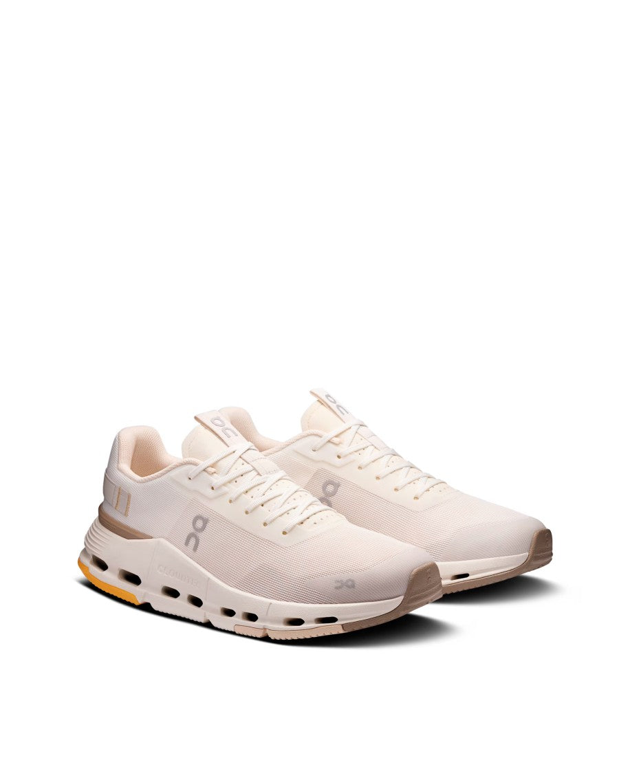 On Ivory/Desert Dna Cloudnova Form 2 Sneakers