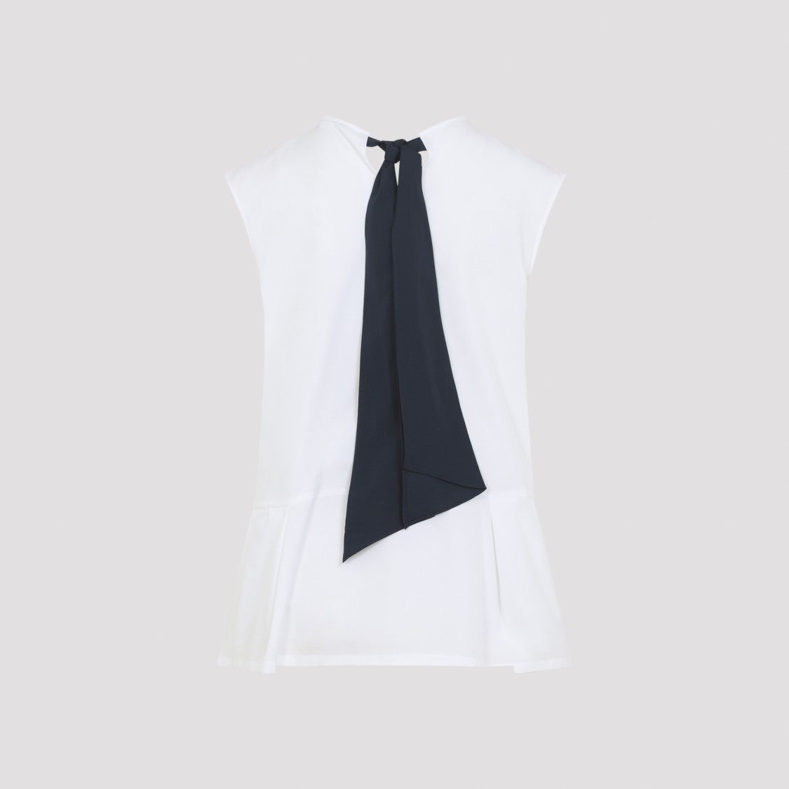 Max Mara Sleeveless Cotton Tank Top