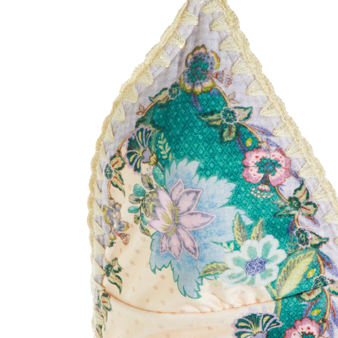 Zimmermann Cream Floral Motif Swimsuit