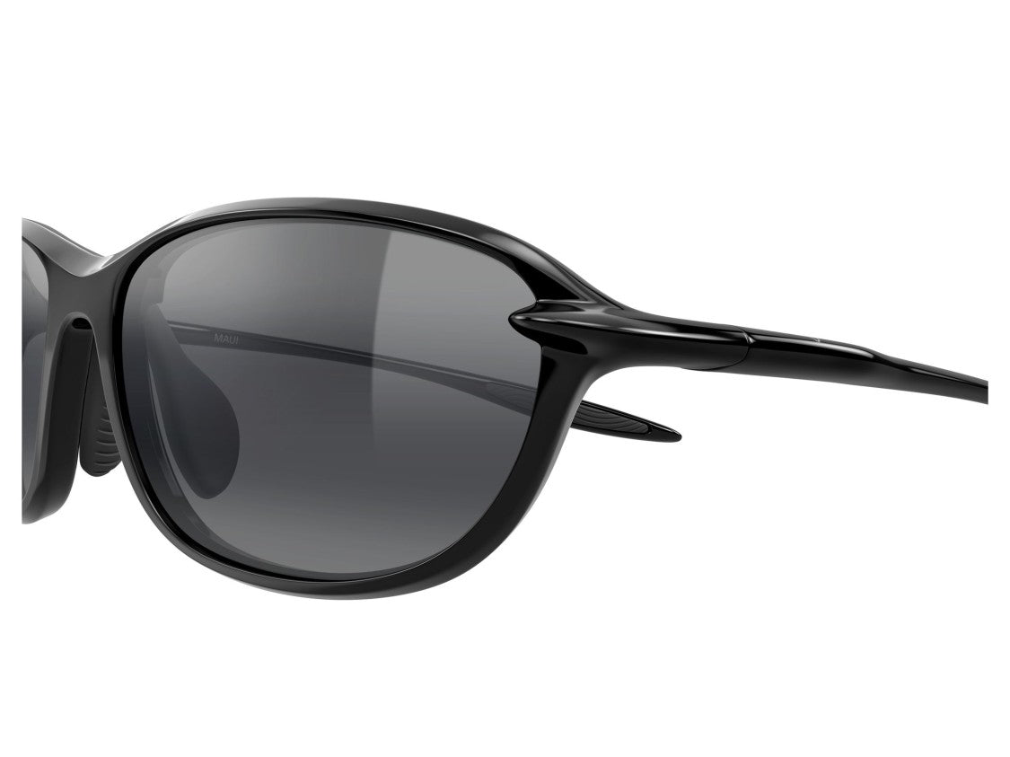 Maui Jim Black Mj0340sa Glossy Round Sunglasses