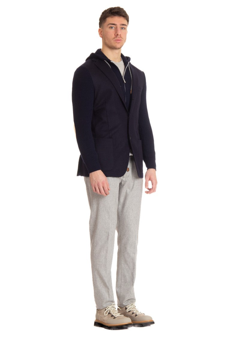 Eleventy Jacket With Removable Front Panel