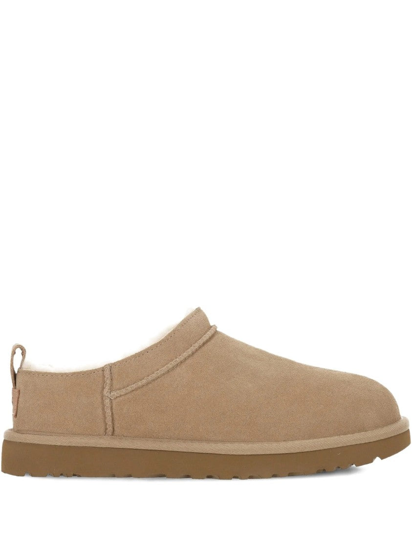 Ugg Classic Micro Brown Suede Slip On