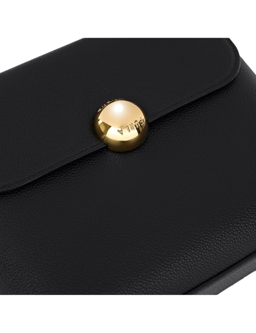 Furla Black Moonlight S Leather Handbag