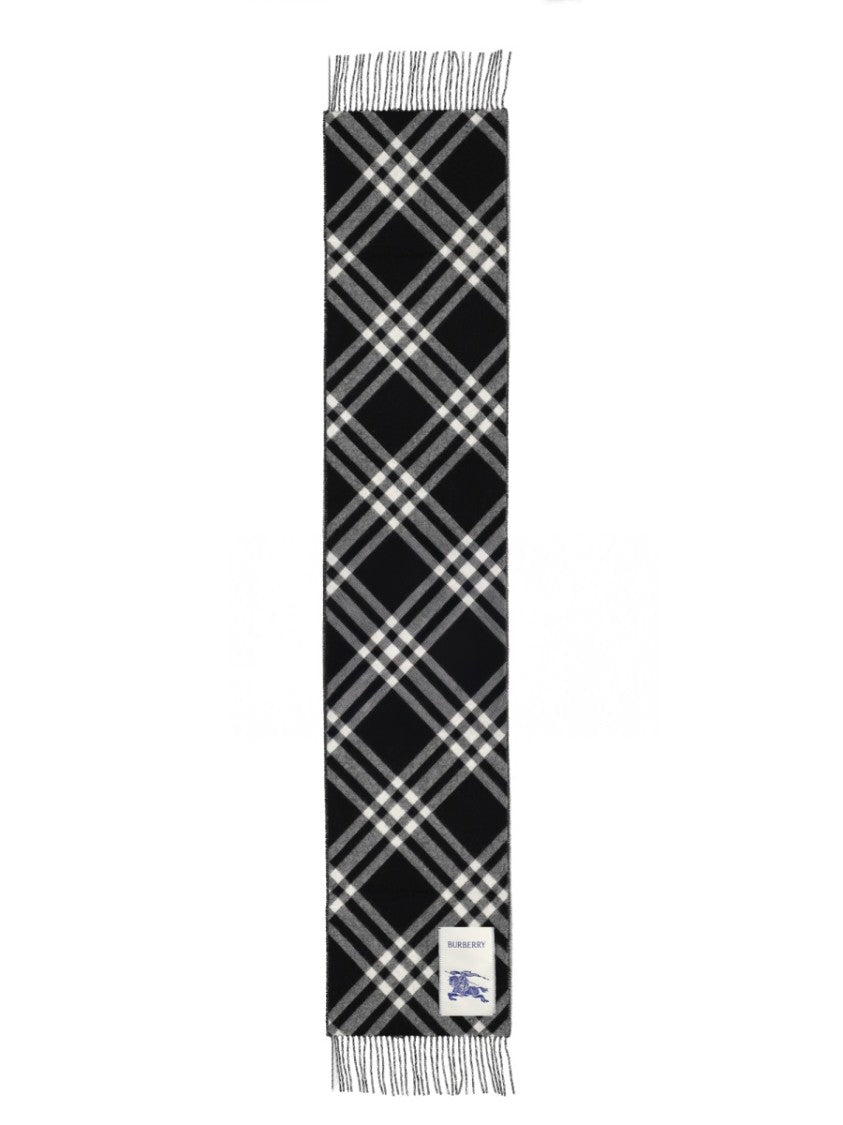 Burberry Reversible Check Cashmere Scarf