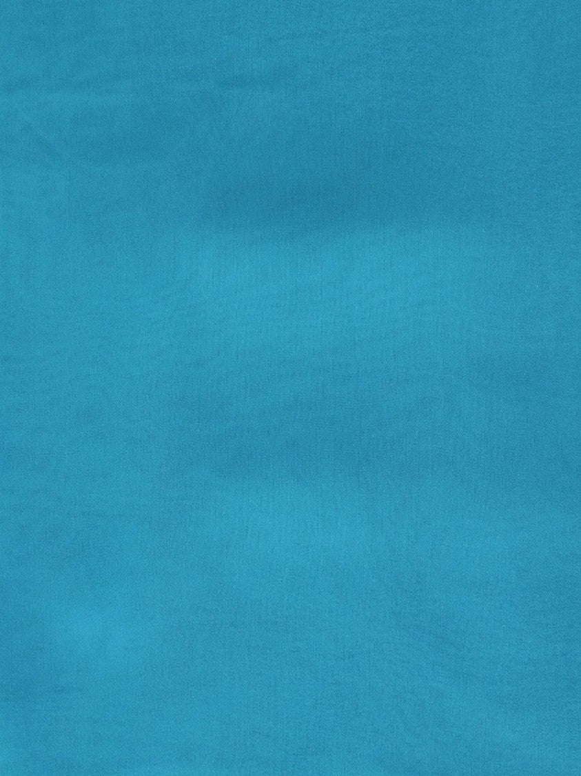 Alberta Ferretti Lightweight Flowing Subtle Sheen Foulard Scarf