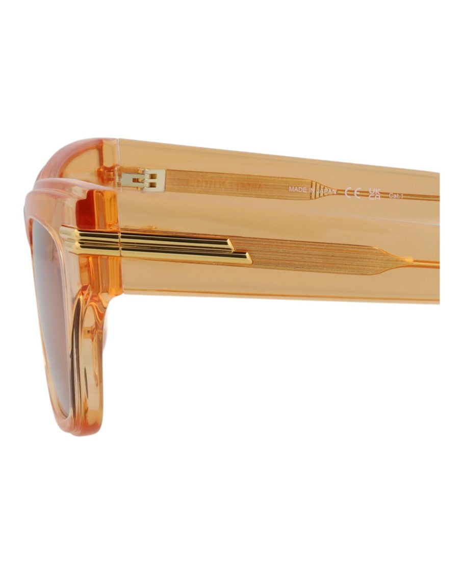 Bottega Veneta Square-Frame Recycled Acetate Sunglasses
