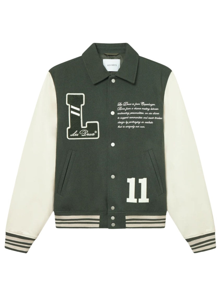 Les Deux Les Deux Varsity Wool Jacket