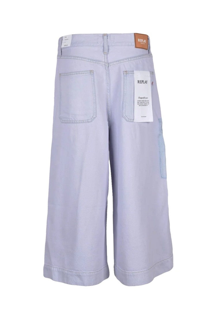 Replay Purple Svanna Cotton Lycra Jeans