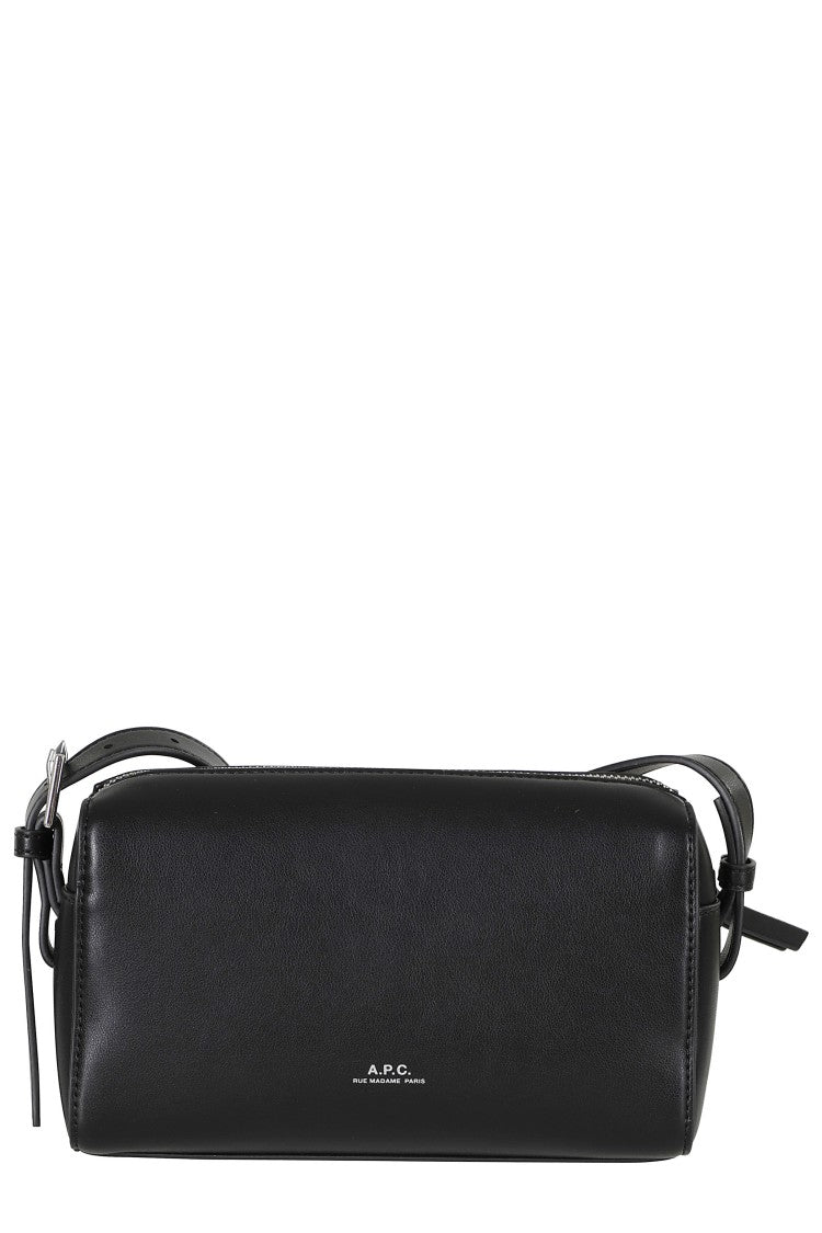 A.P.C. Nino Black Rectangular Zip Camera Bag