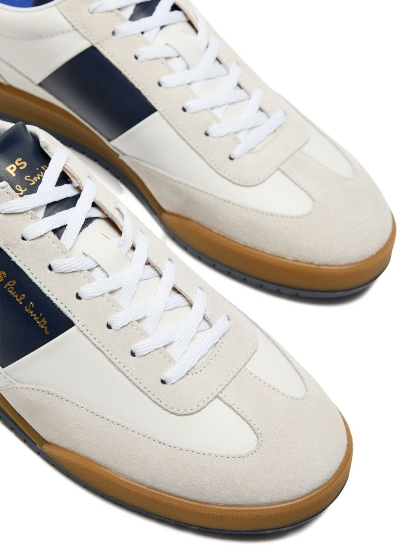 Paul Smith Dover White Navy Side Panel Sneaker