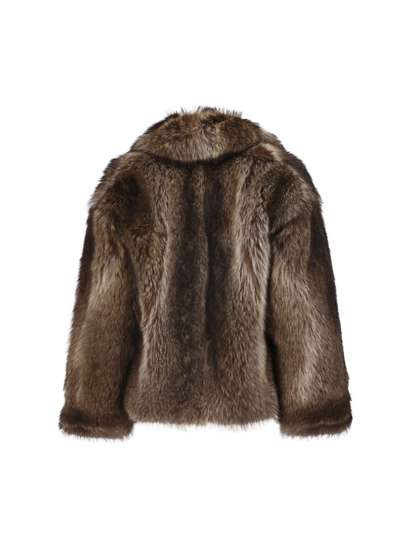 Iacopa Sepe Shawl Lapels Fur Jacket