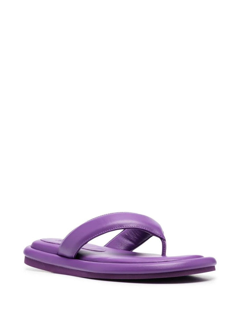 Gia Borghini Gia 5 New Leather Flip-Flops