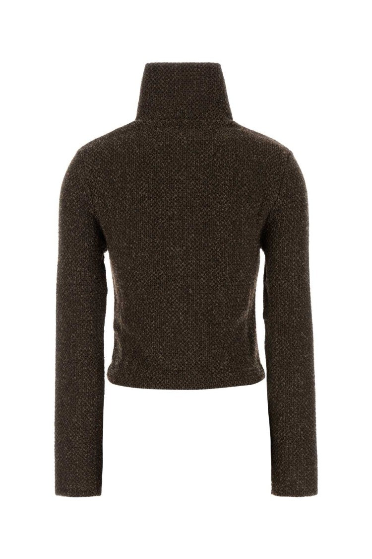 Our Legacy Brown Boucle Cardigan