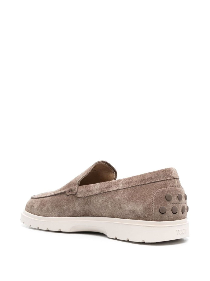 Tod's Moccasin Slipper Refined Suede Loafers