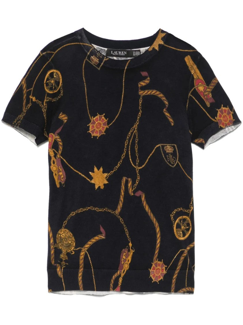 Lauren Ralph Lauren Eyelah Short Sleeve Pullover