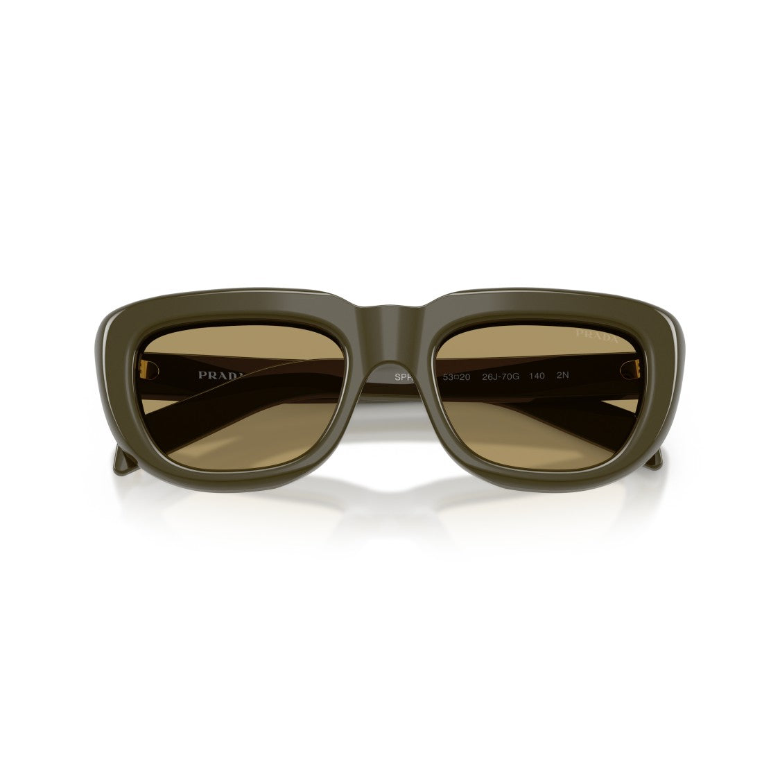 Prada 0Pr D07s Oversized Rectangular Acetate Sunglasses