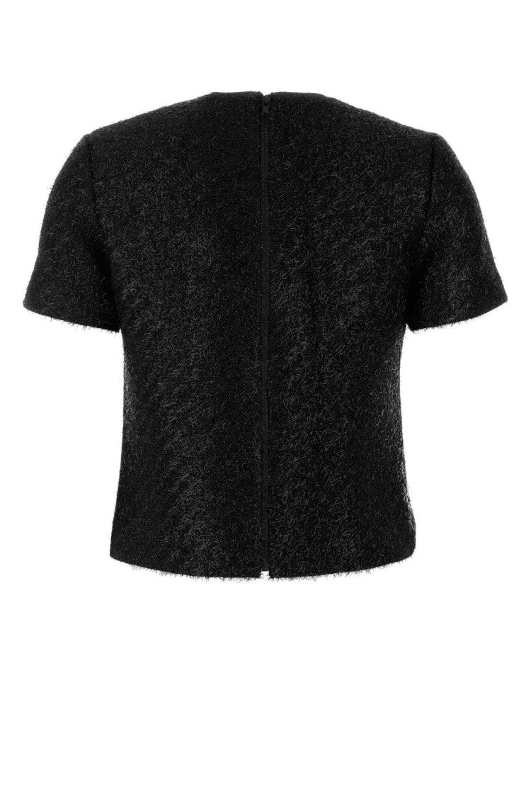 Self-Portrait Black Polyester Blend Top