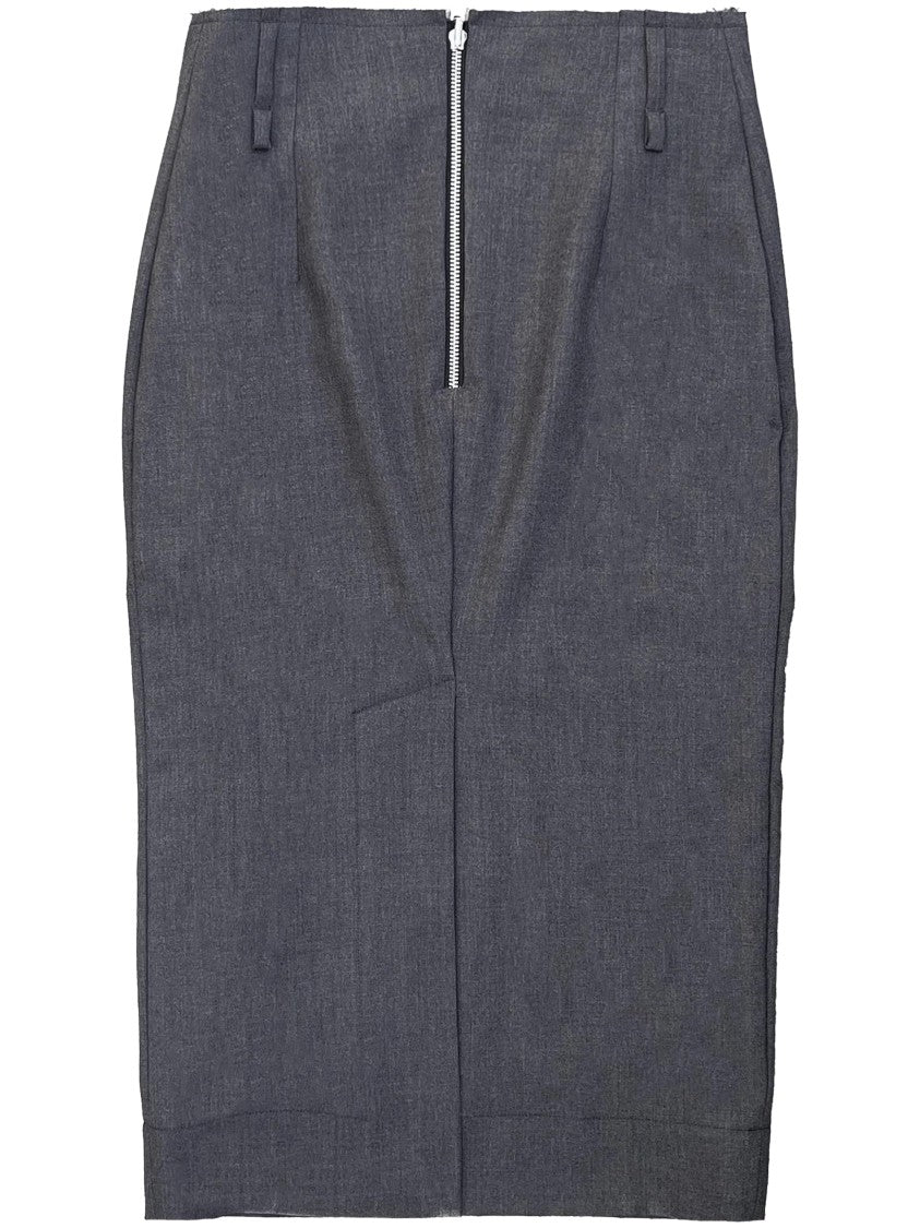 Federico Cina Reversible Midi Skirt With Versatile Design