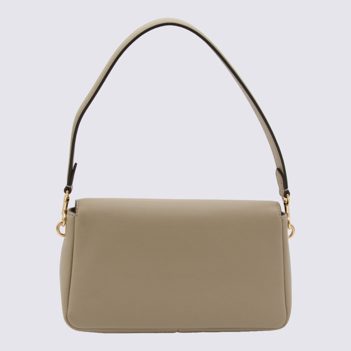 Tory Burch Rectangular Handbag With Matte Finish And Structured Silhouette