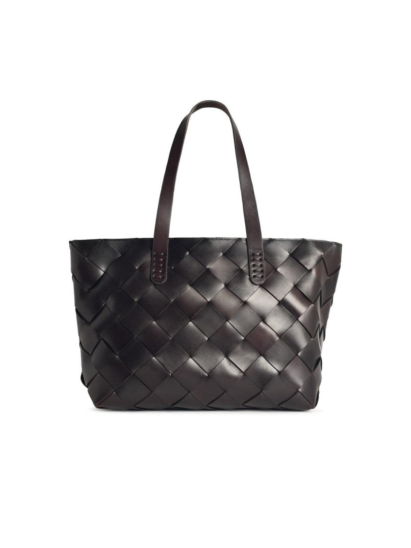 Dragon Diffusion 'Crossover' Dark Brown Leather Bag