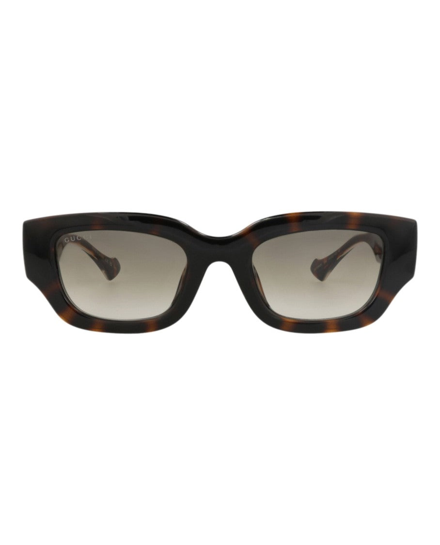 Gucci Cat Eye-Frame Injection Sunglasses With Tortoiseshell Pattern