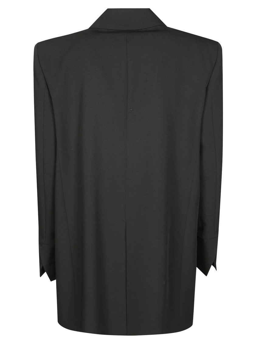 Pinko Fluid Long-Cuff Jacket With Elegant Drape