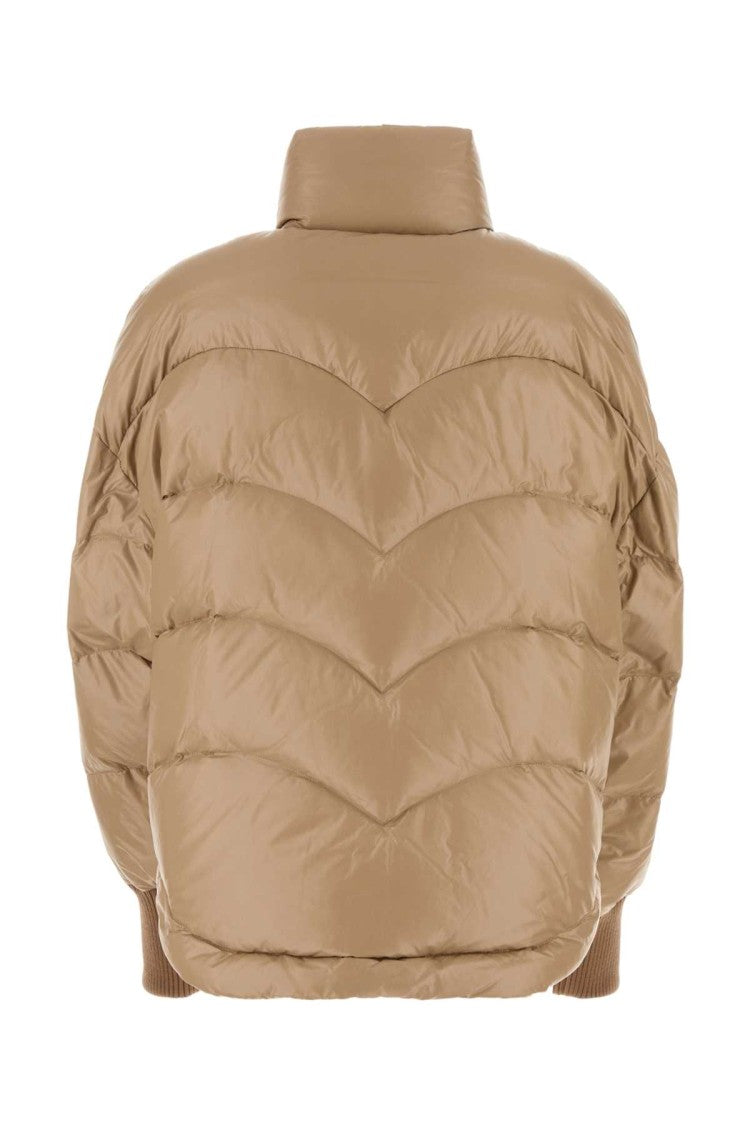 Khrisjoy Beige Nylon Down Jacket
