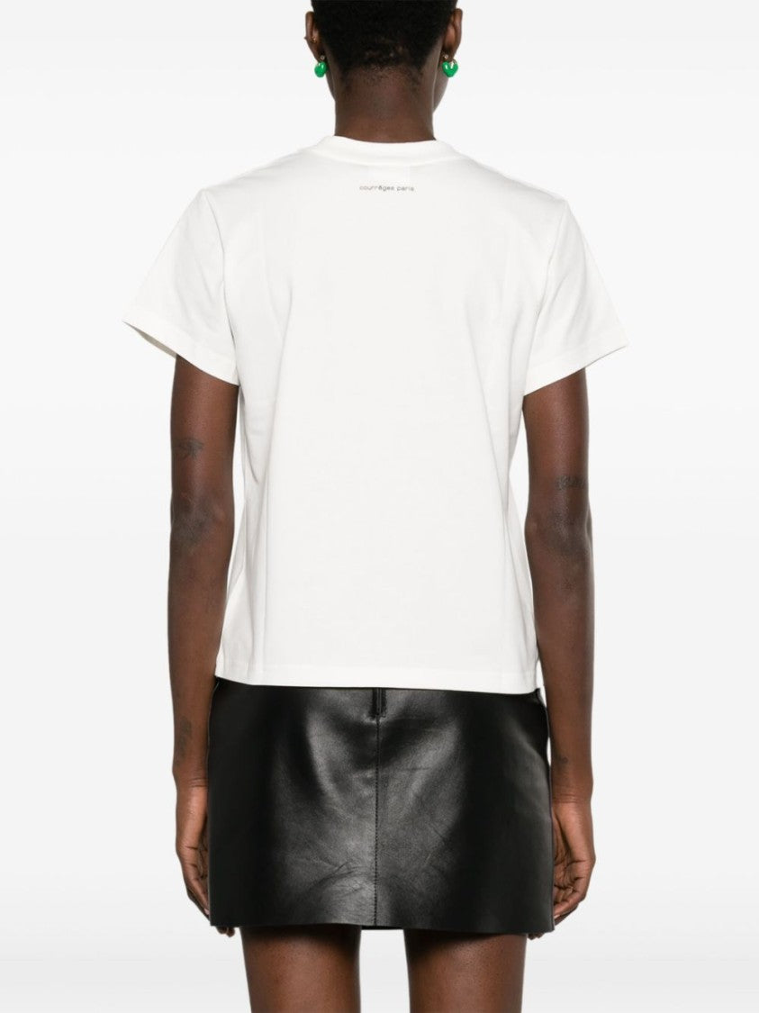 Courrèges Organic Cotton Jersey Top