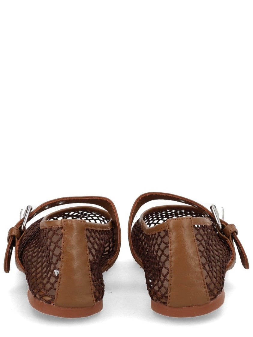 Senso Carina Mesh Fabric Silver Loafers