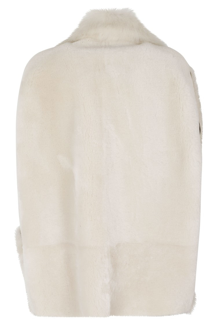 Blancha Butter Merino Toscana Shearling Vest