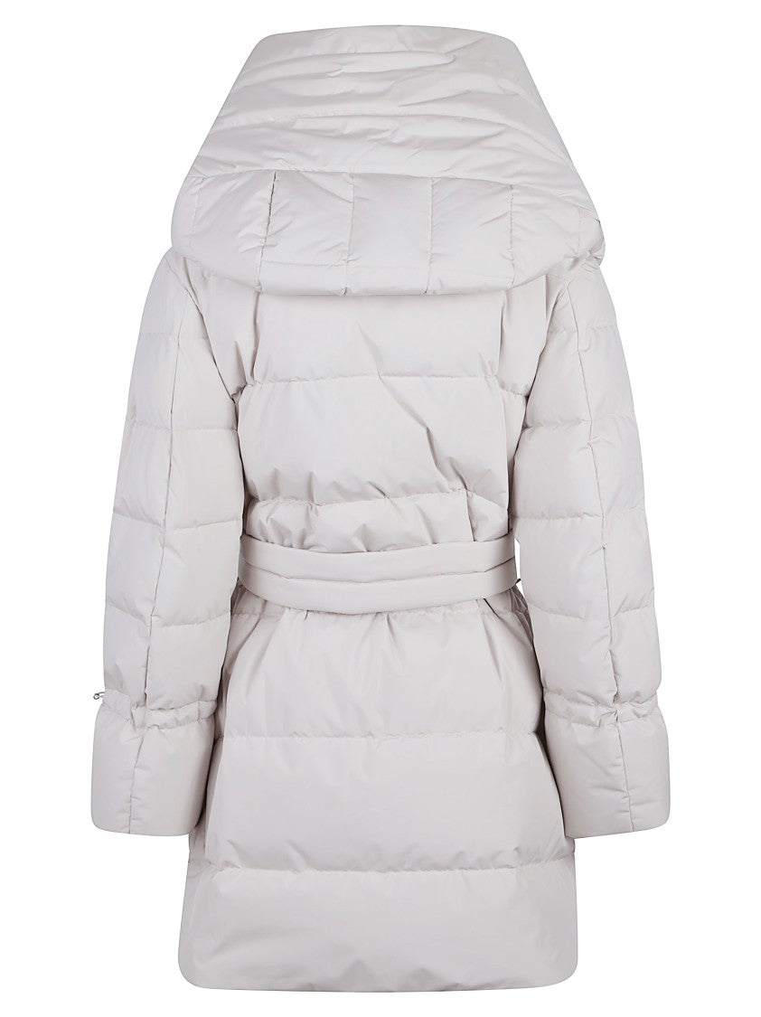 Moorer Osiride-Stp Quilted Belted Down Jacket