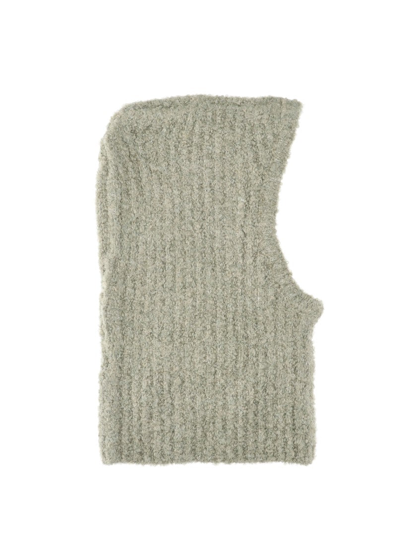 Mm6 By Maison Margiela Green Knitted Balaclava
