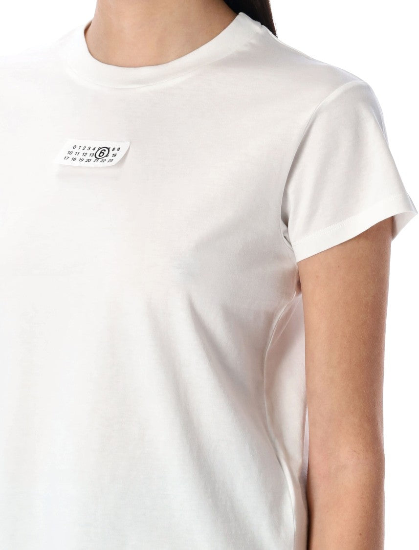 Mm6 By Maison Margiela Numeric Cotton Jersey T-Shirt