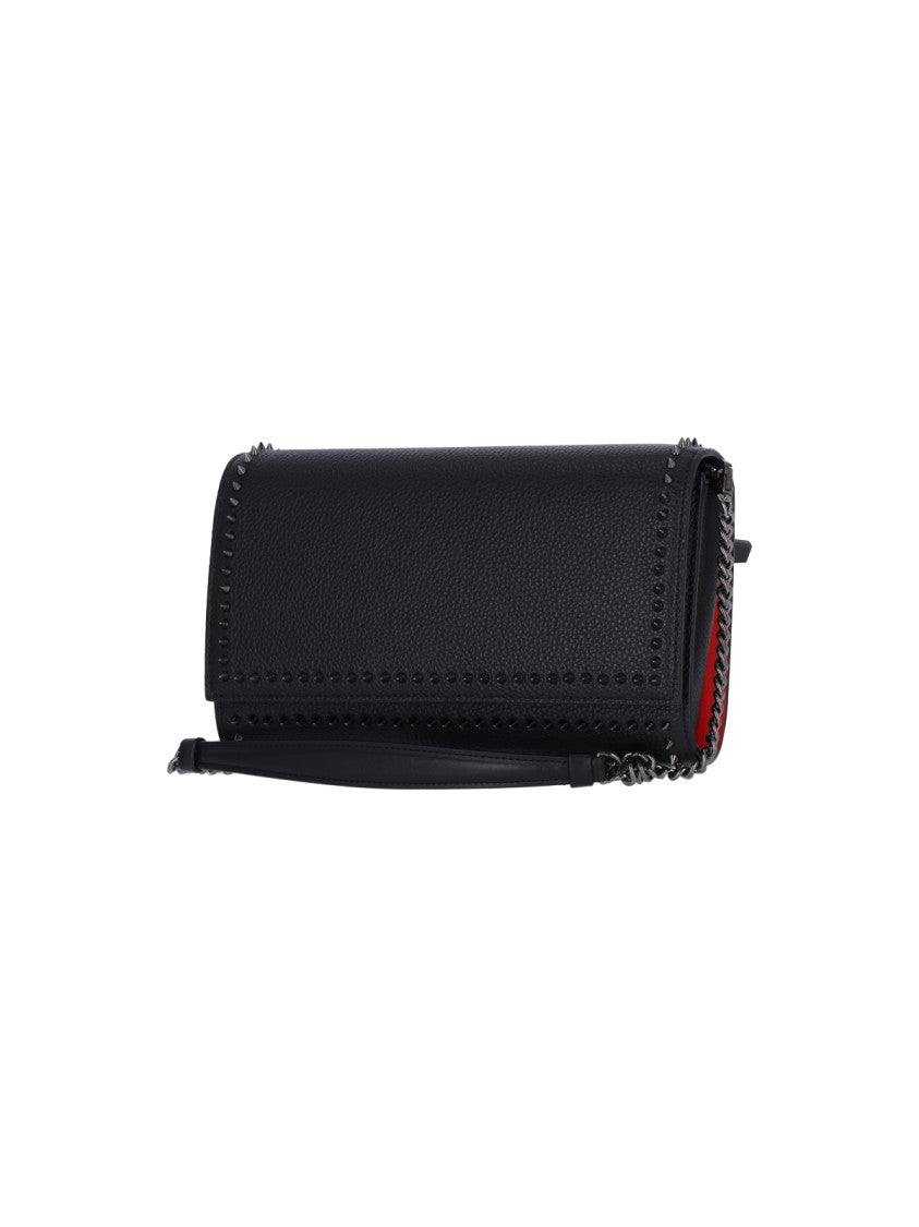 Christian Louboutin Studded Crossbody Bag – Black