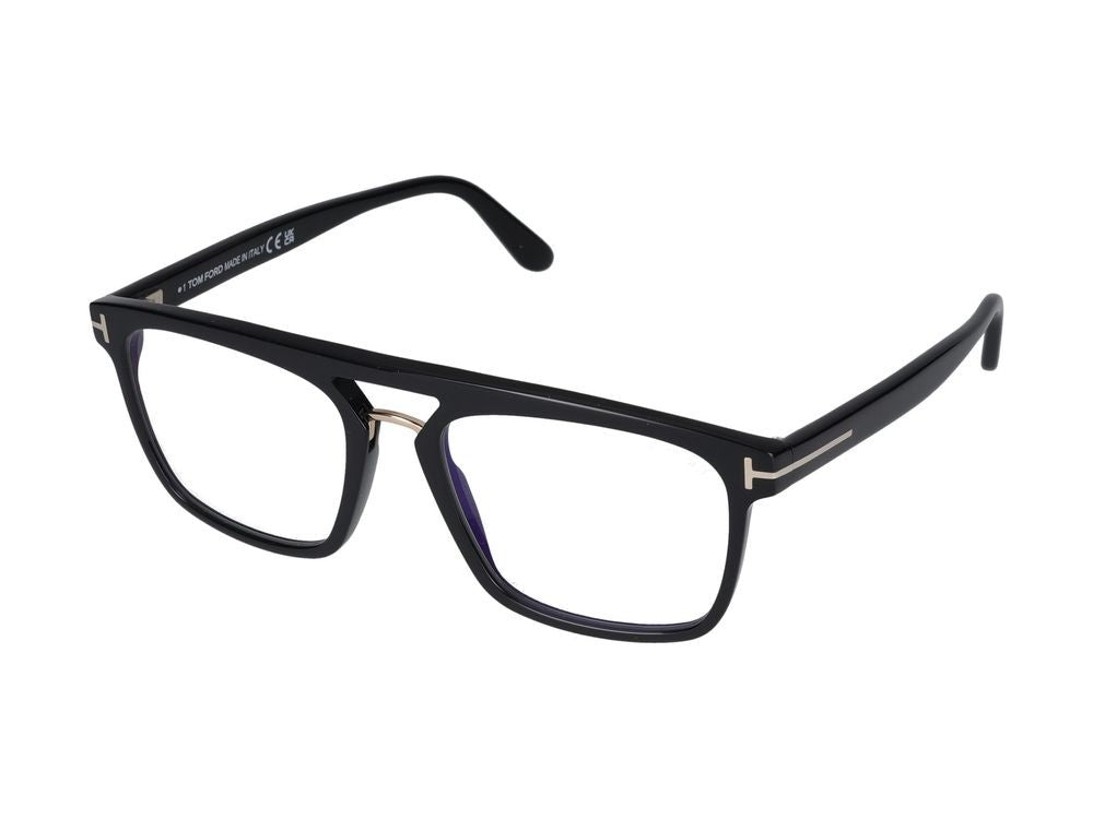 Tom Ford Black Square-Frame Eyeglasses