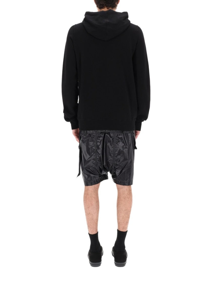 Drkshdw By Rick Owens Gimp Cotton Front Zipper Hoodie