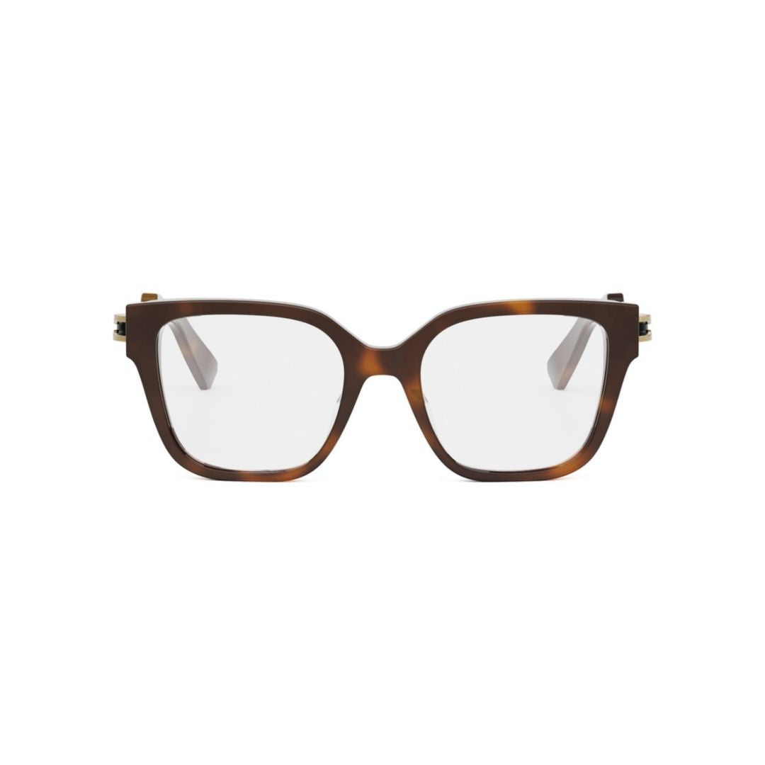 Bulgari Bv50046i Square Tortoiseshell Eyeglasses